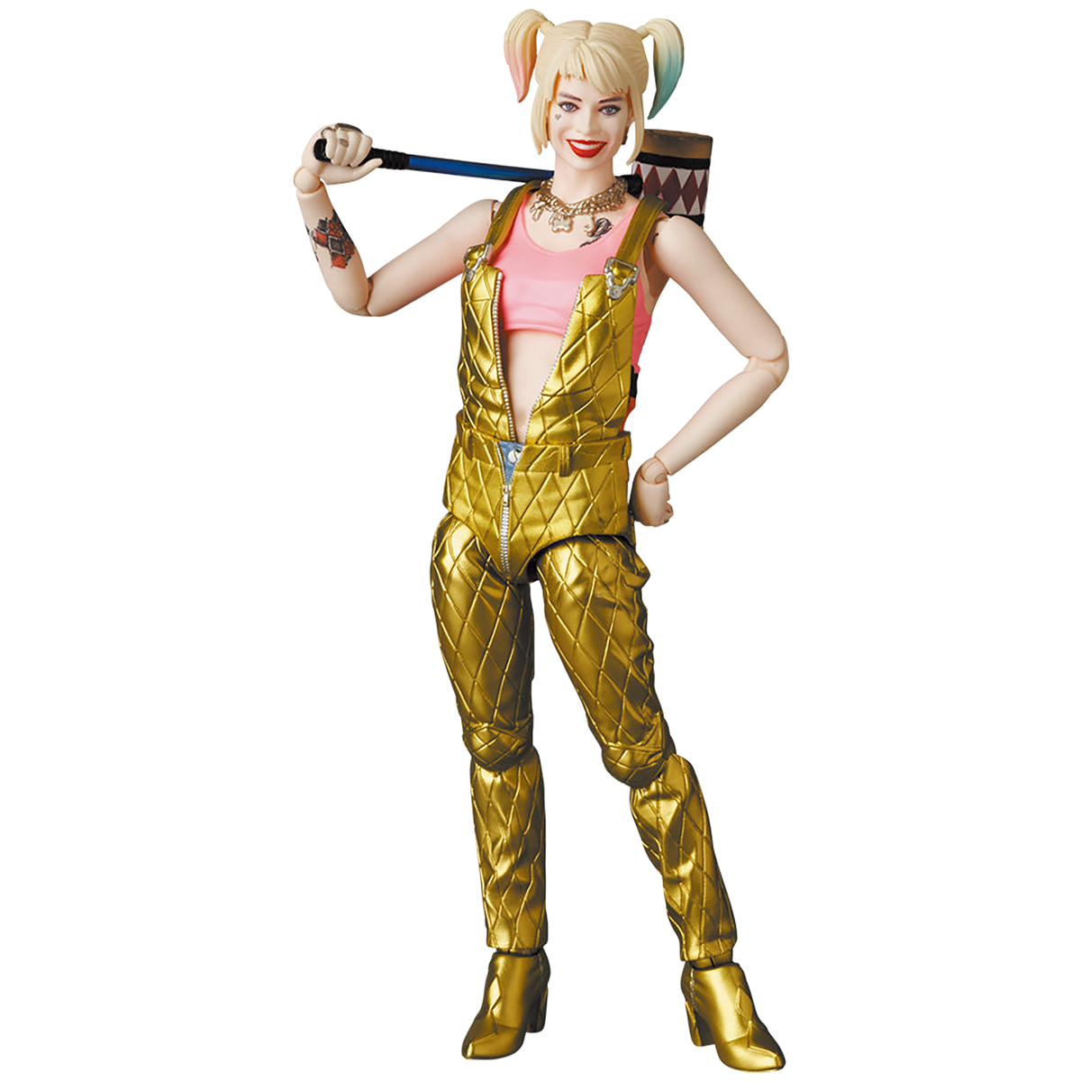 MAFEX No.153 - HARLEY QUINN (OVERALLS Ver.)
