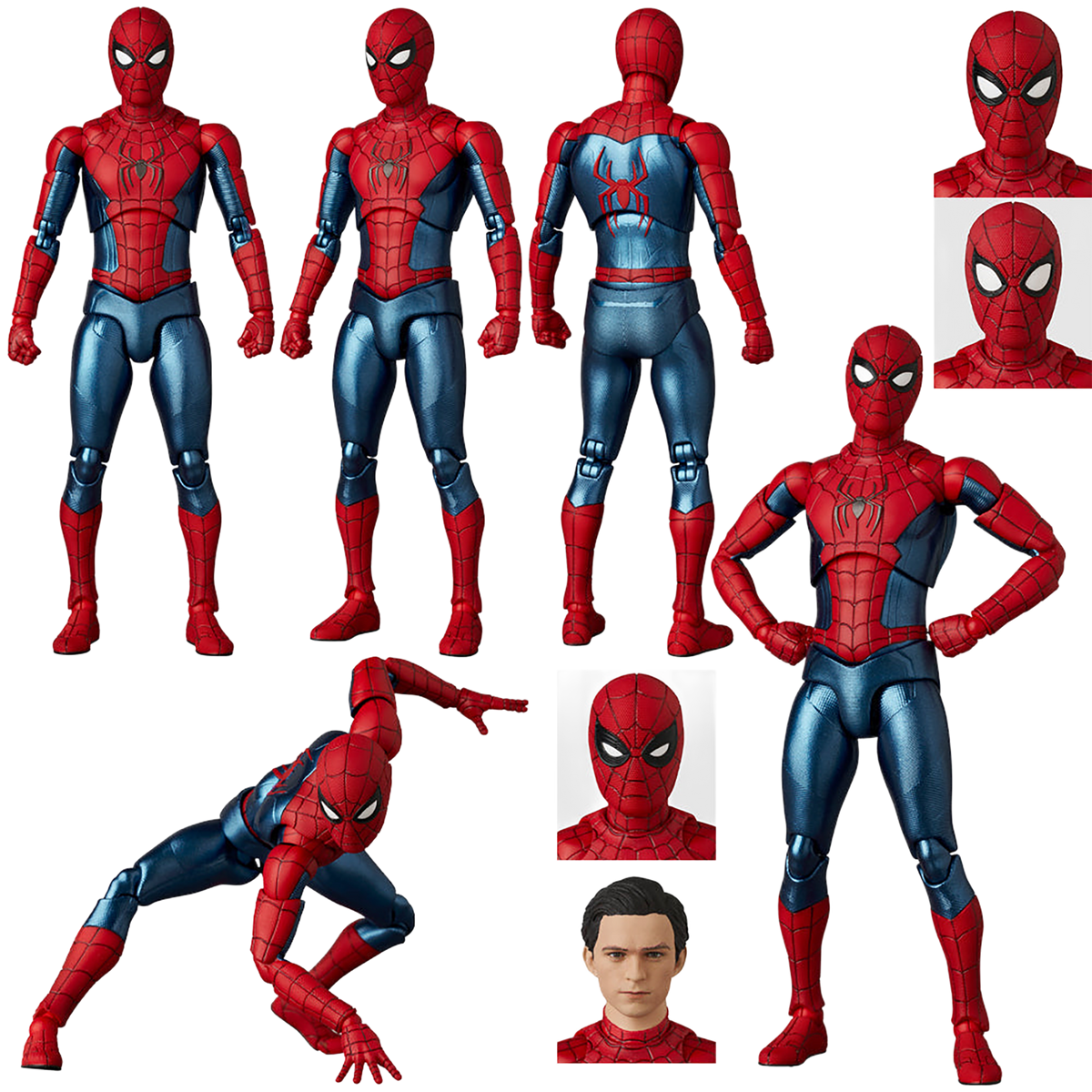MAFEX No.262 - SPIDER-MAN NEW RED & BLUE SUIT