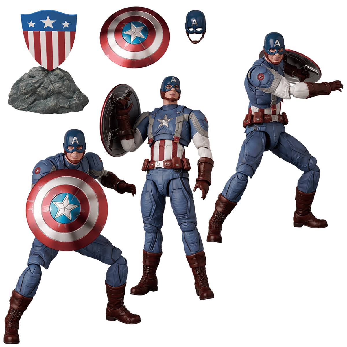 MAFEX No.220 - CAPTAIN AMERICA (Classic Suit)