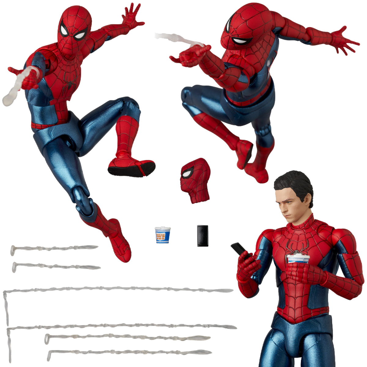 MAFEX No.262 - SPIDER-MAN NEW RED & BLUE SUIT