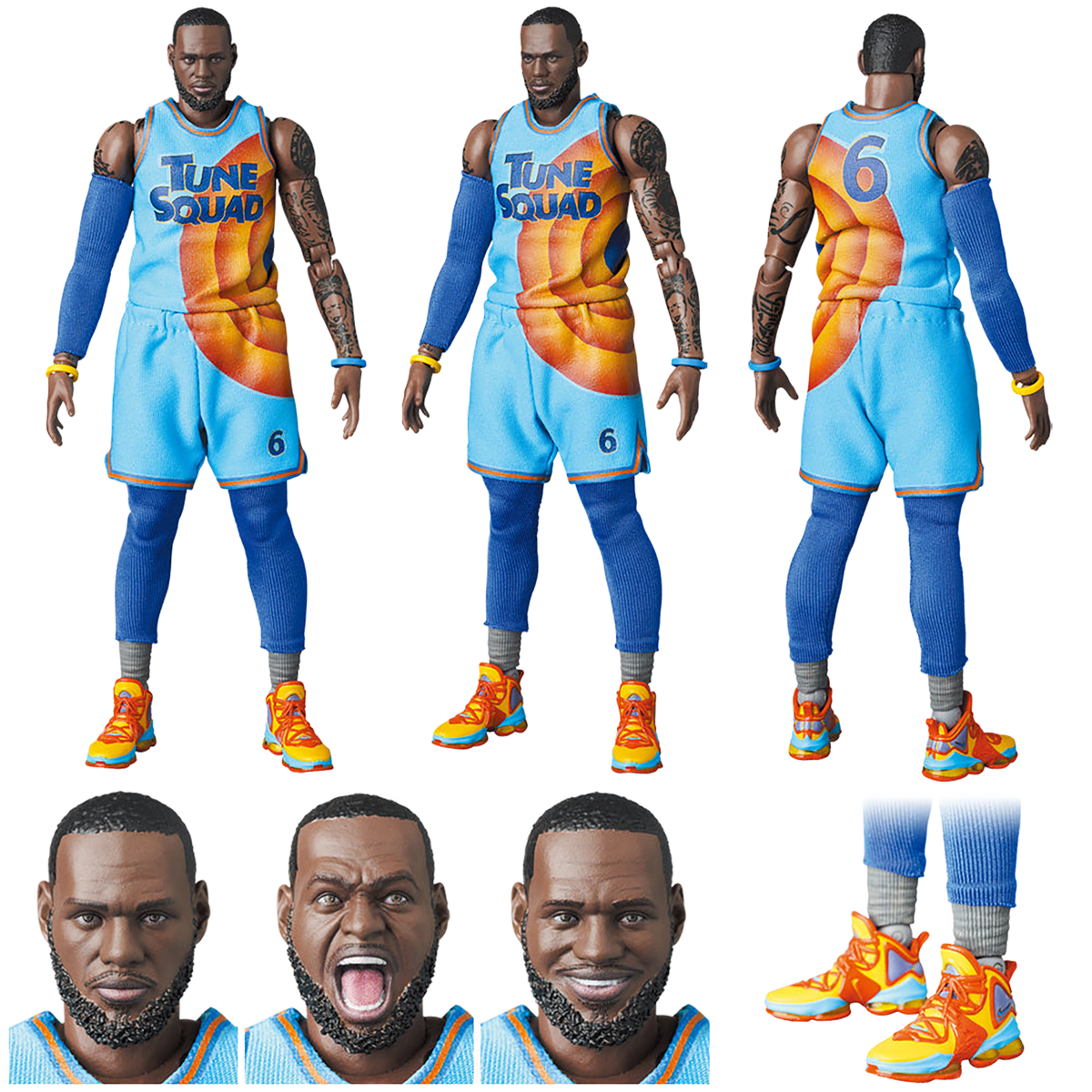 MAFEX No.197 - LeBron James SPACE JAM: A NEW LEGACY Ver.
