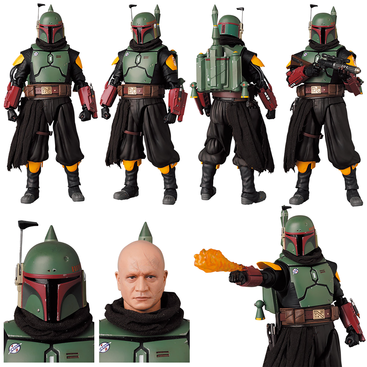 MAFEX No.201 - BOBA FETT(TM) (Recovered Armor)