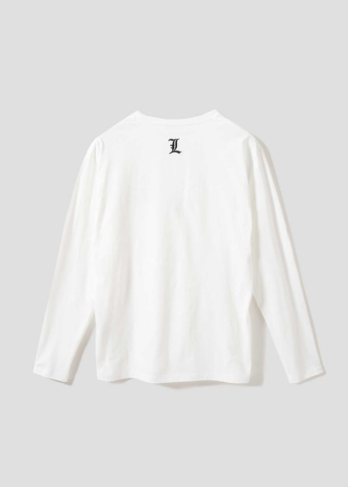 Death Note Graniph - L Long sleeve T-shirt