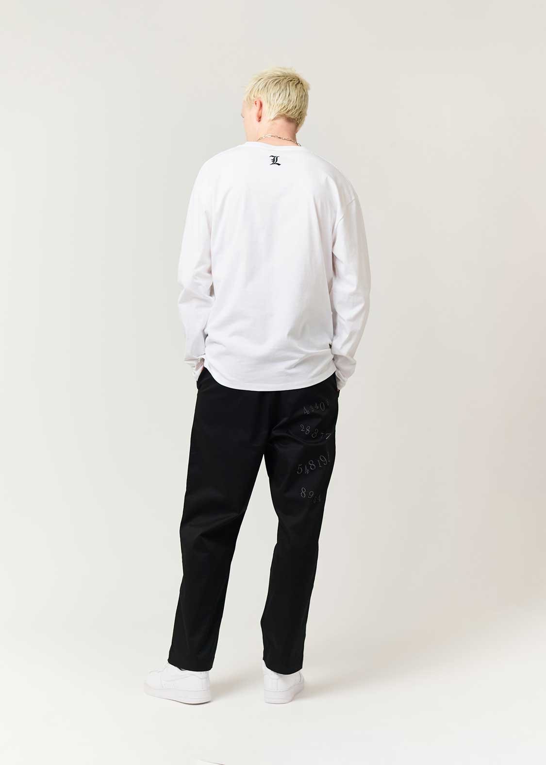 Death Note Graniph - L Long sleeve T-shirt