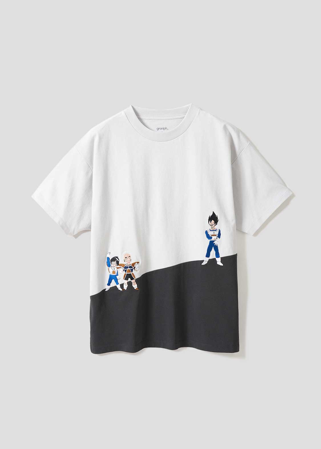 Dragon Ball Z Graniph Collection Collaboration Clothing - Combat Uniform Big Silhouette T-shirt