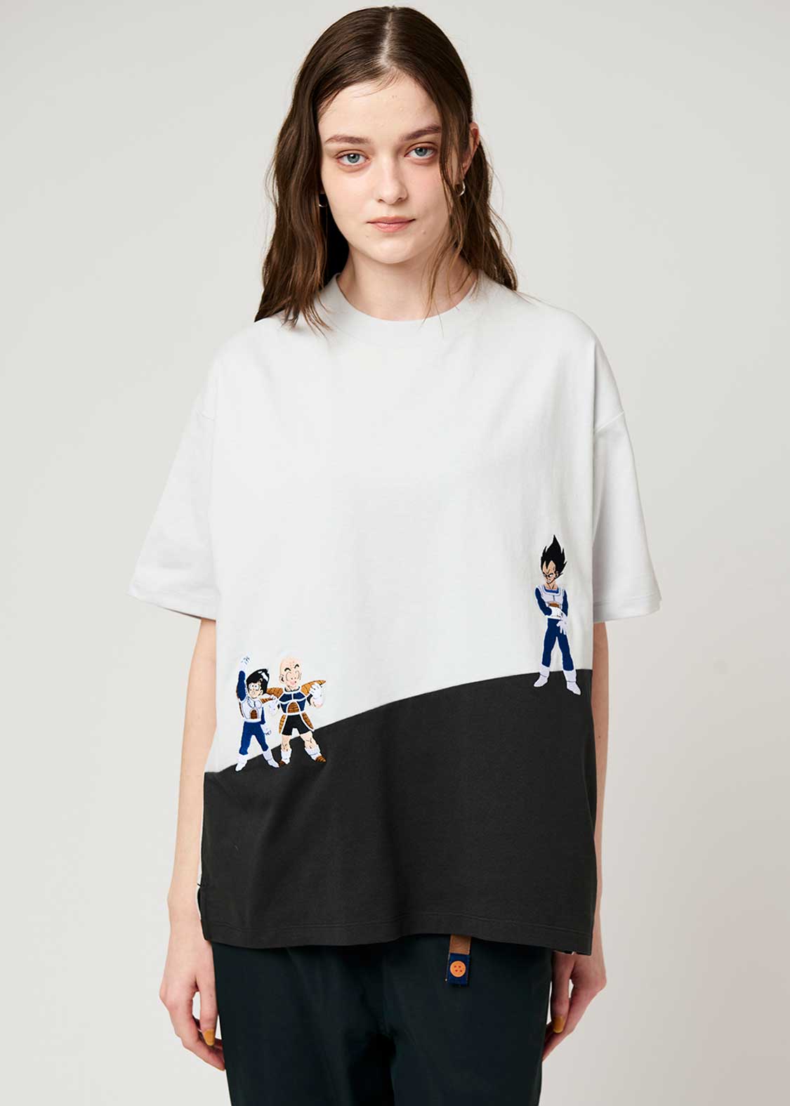 Dragon Ball Z Graniph Collection Collaboration Clothing - Combat Uniform Big Silhouette T-shirt