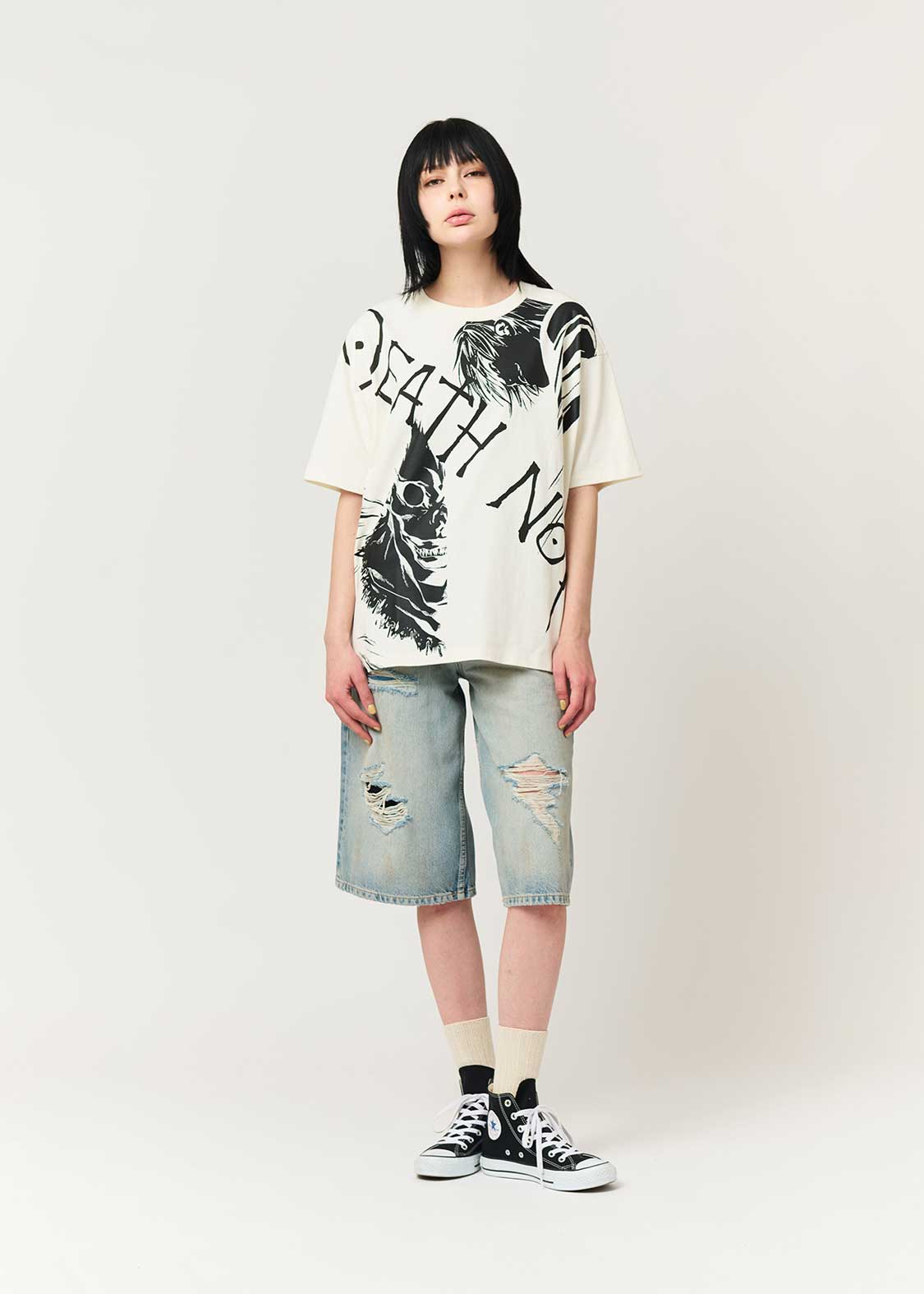 Death Note Graniph - Big silhouette T-shirt