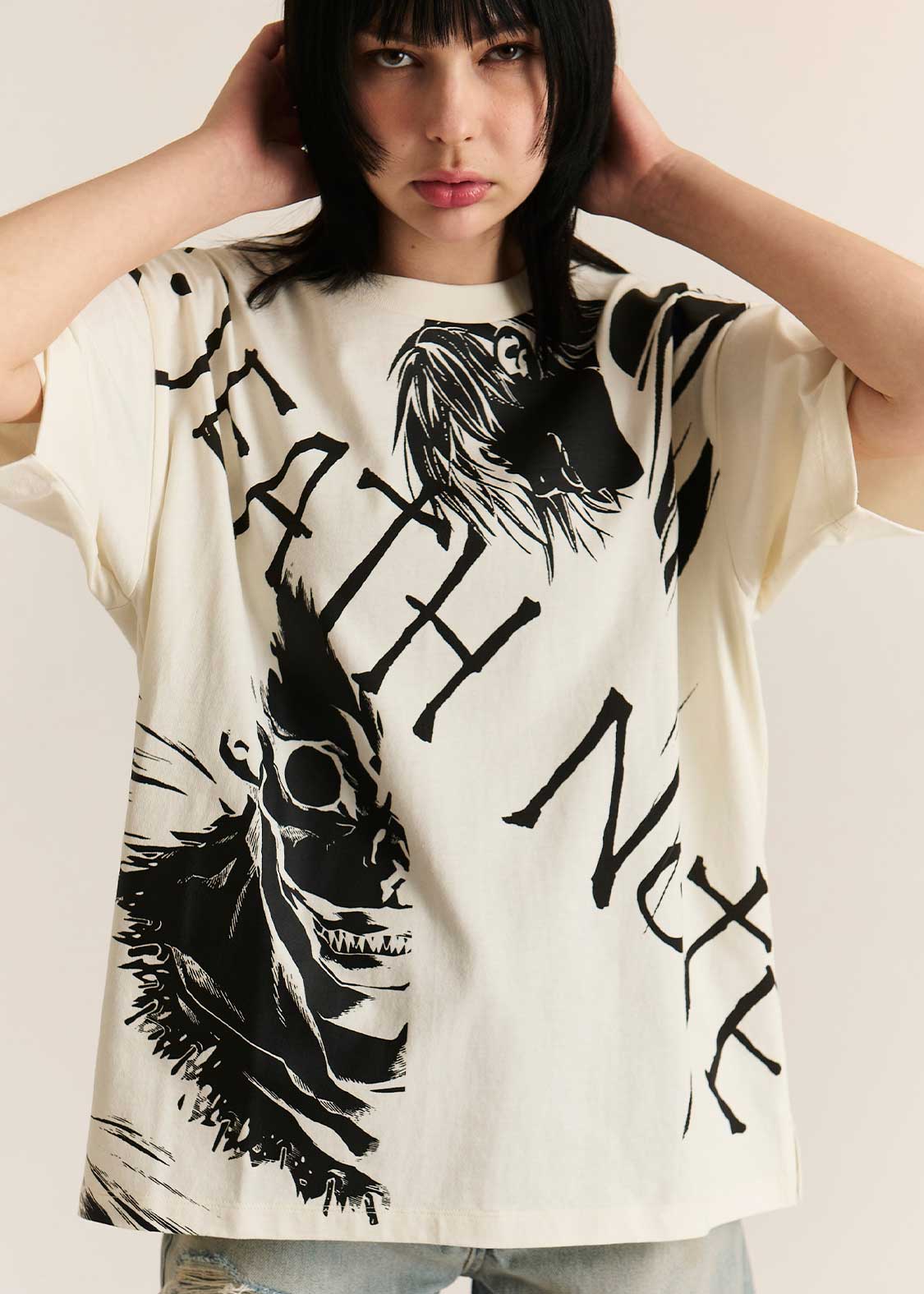 Death Note Graniph - Big silhouette T-shirt