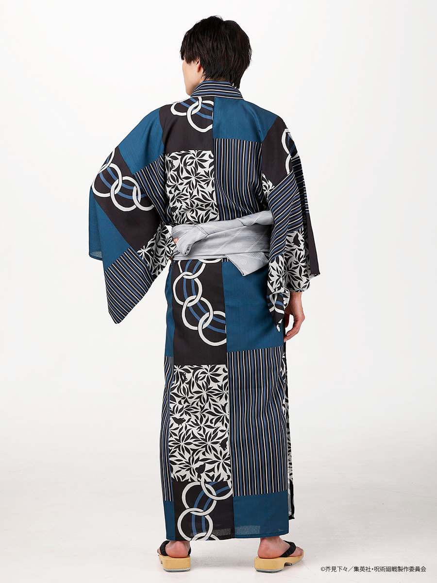 Jujutsu Kaisen Hidden Inventory / Prematured Death Furifu Men's Yukata + Heko Obi Set - Megumi Fushiguro