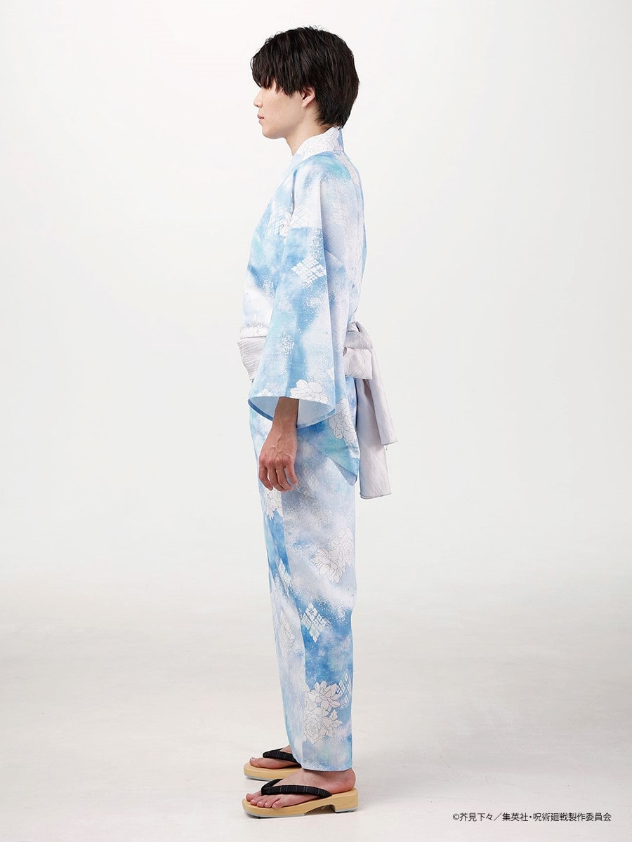 Jujutsu Kaisen Hidden Inventory / Prematured Death Furifu Men's Yukata + Heko Obi Set - Gojo Satoru