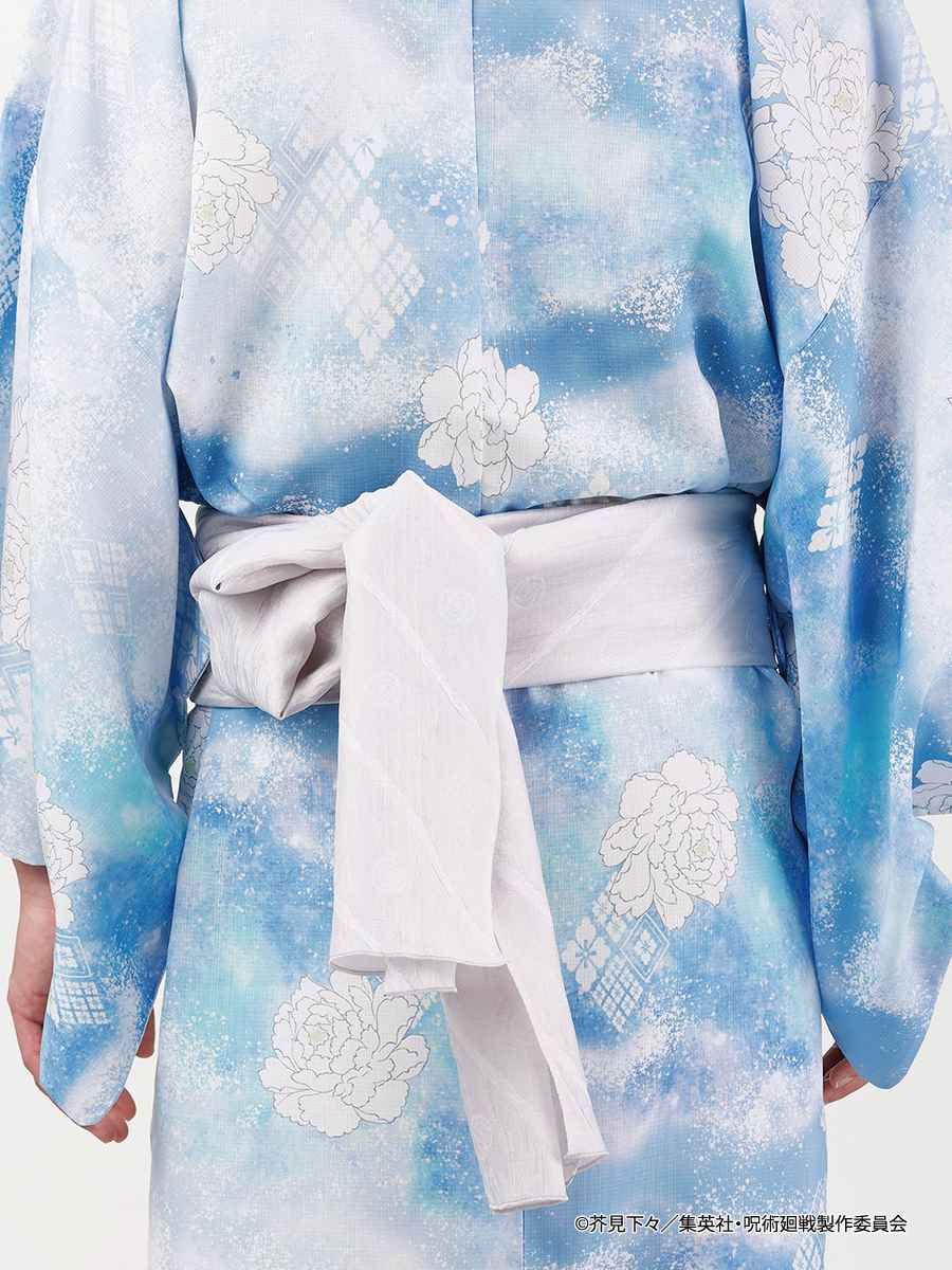 Jujutsu Kaisen Hidden Inventory / Prematured Death Furifu Men's Yukata + Heko Obi Set - Gojo Satoru