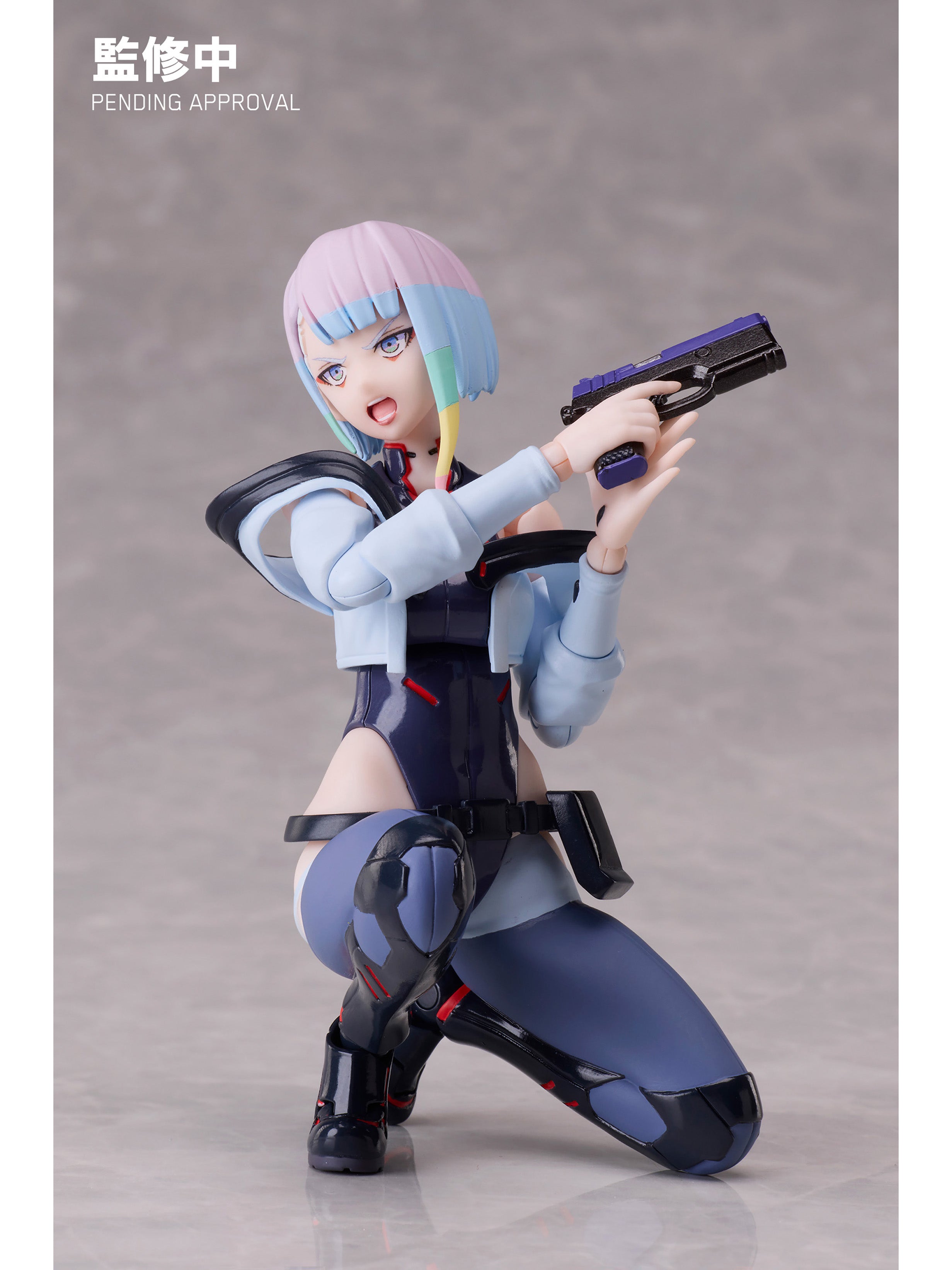 Cyberpunk Edgerunners Aniplex BuzzMod Figure - Lucyna Kushinada (Lucy) Display Stand Included Edition