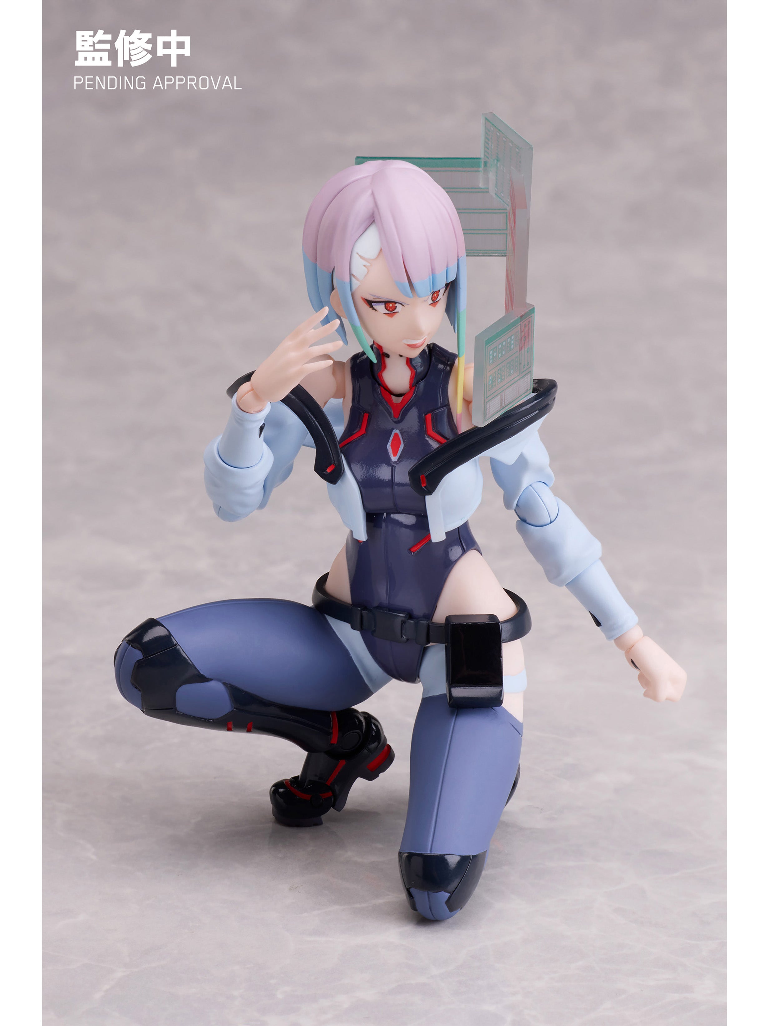 Cyberpunk Edgerunners Aniplex BuzzMod Figure - Lucyna Kushinada (Lucy) Display Stand Included Edition