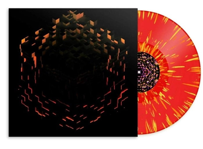 Minecraft - C418 Volume Beta Fire Splatter Vinyl 2LP cover