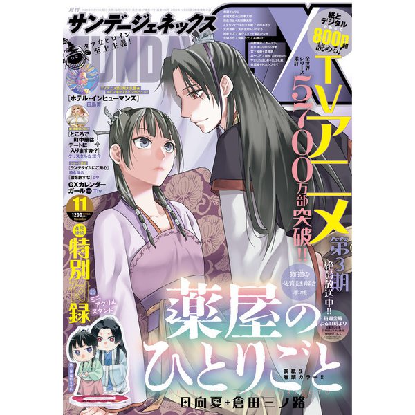 Monthly Sunday GX November 2026 cover