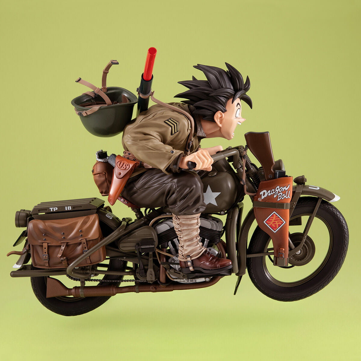 Dragon Ball Desktop Real McCoy EX Dragon Ball Z - Son Goku & Bike