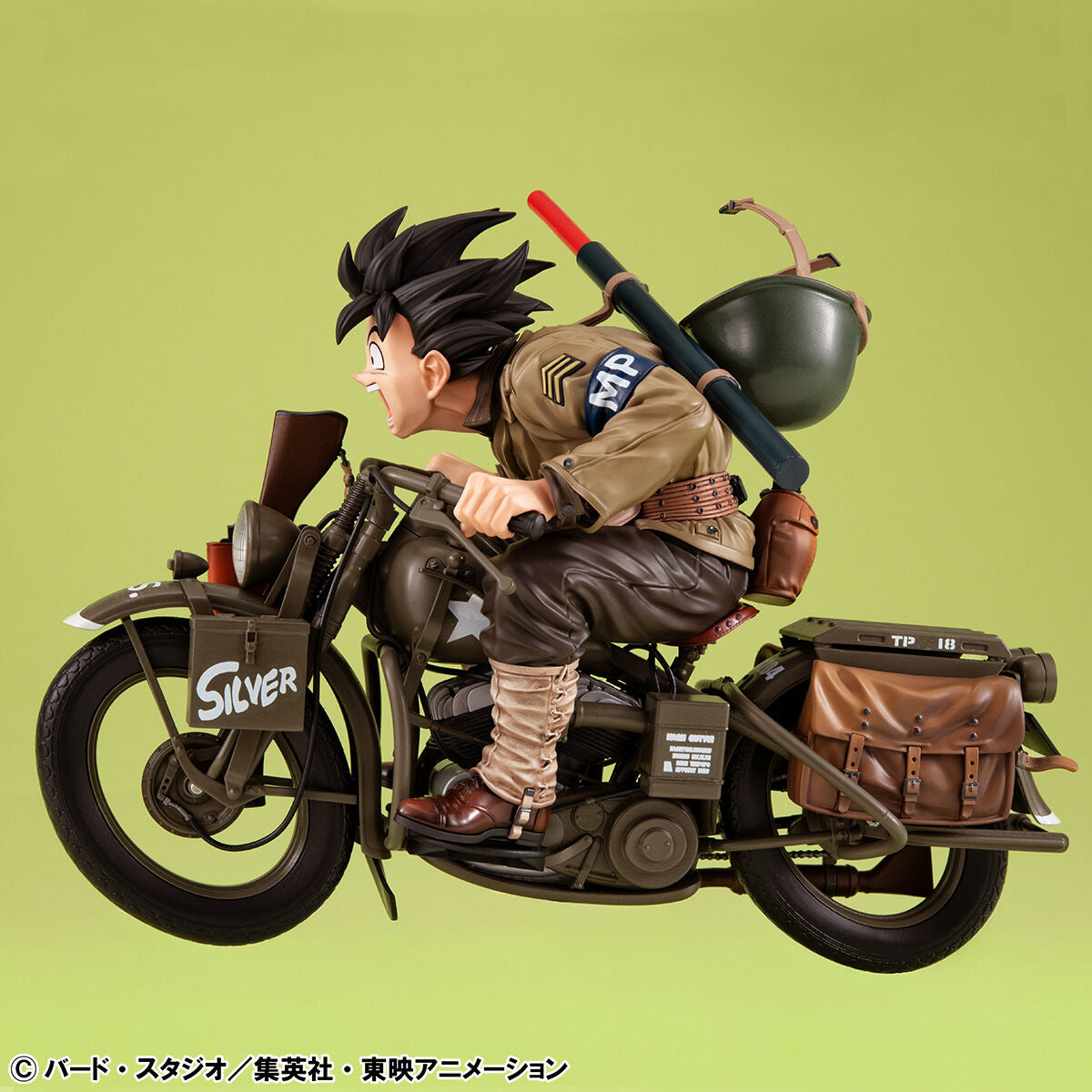 Dragon Ball Desktop Real McCoy EX Dragon Ball Z - Son Goku & Bike