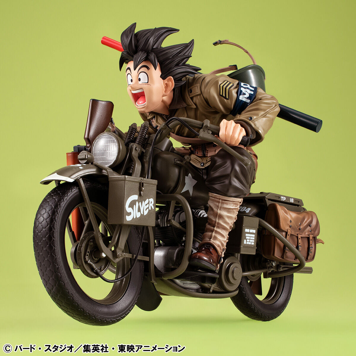Dragon Ball Desktop Real McCoy EX Dragon Ball Z - Son Goku & Bike