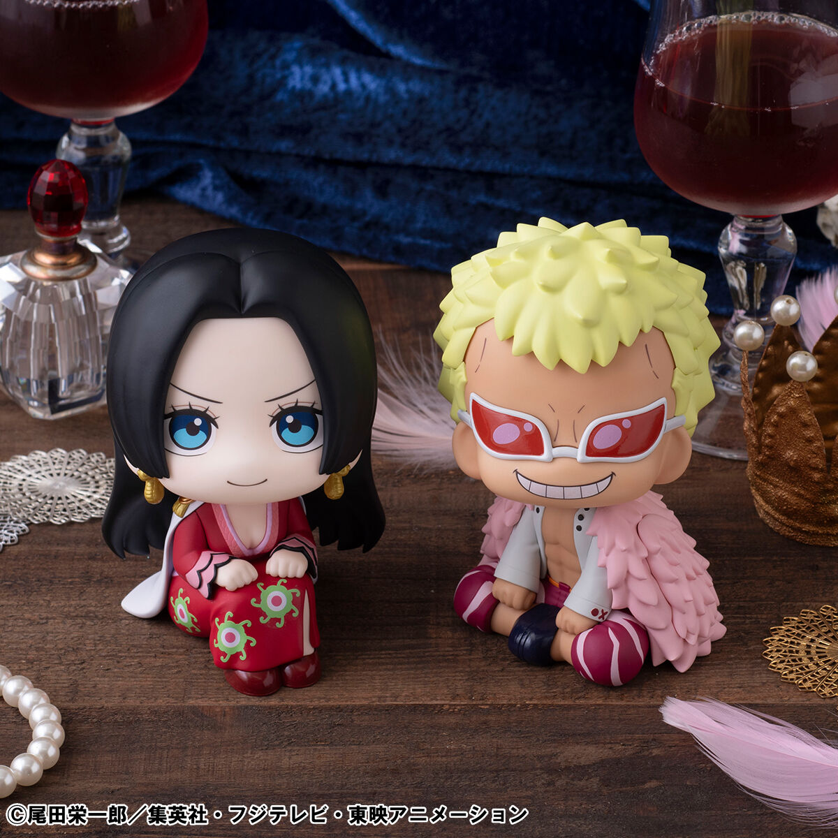 One Piece Rukappu (Look Up) - Boa Hancock and Donquixote Doflamingo Set
