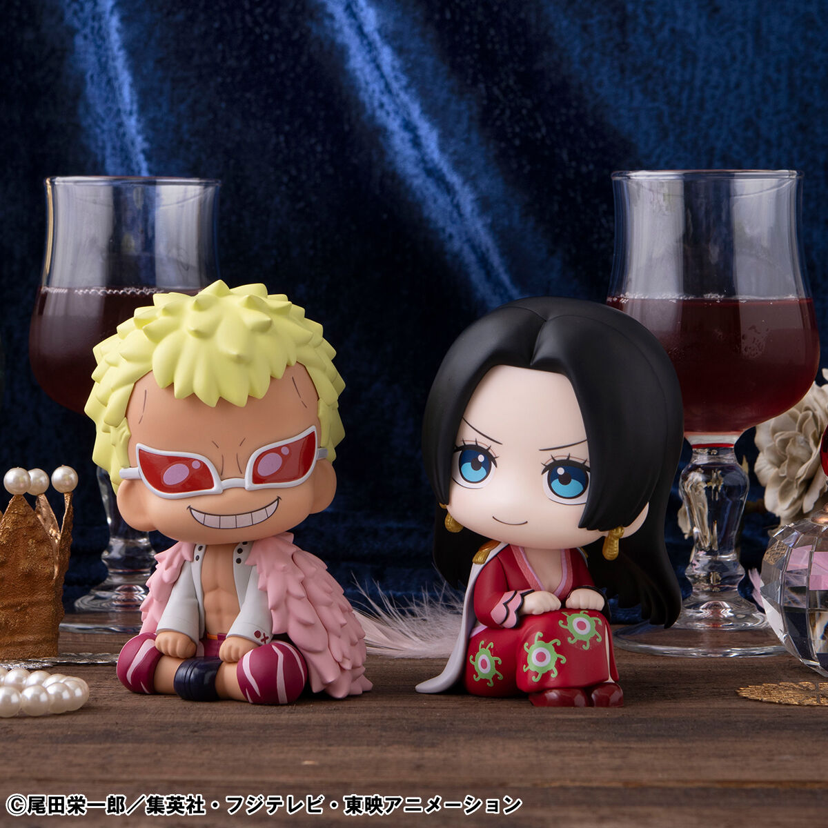 One Piece Rukappu (Look Up) - Boa Hancock and Donquixote Doflamingo Set