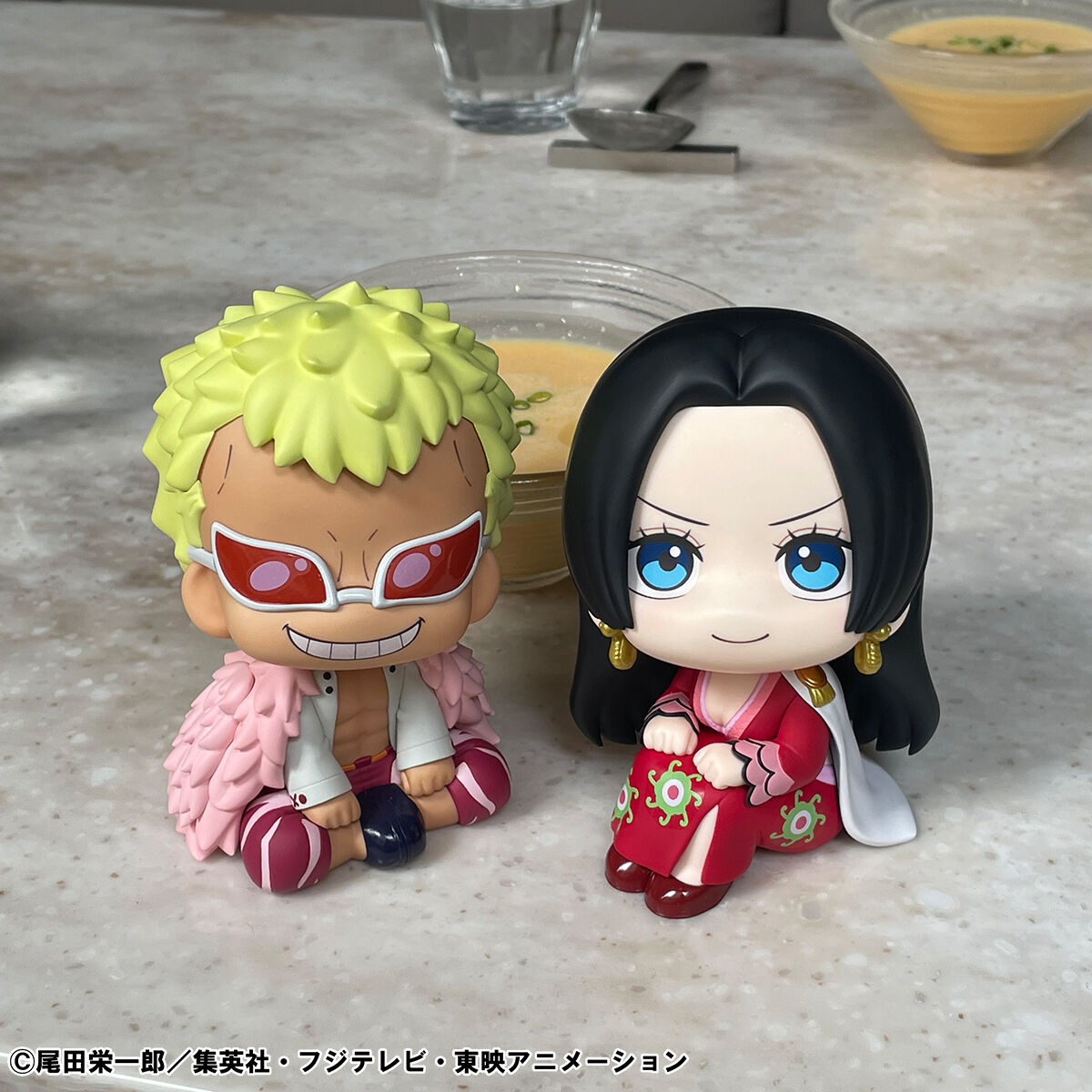 One Piece Rukappu (Look Up) - Boa Hancock and Donquixote Doflamingo Set