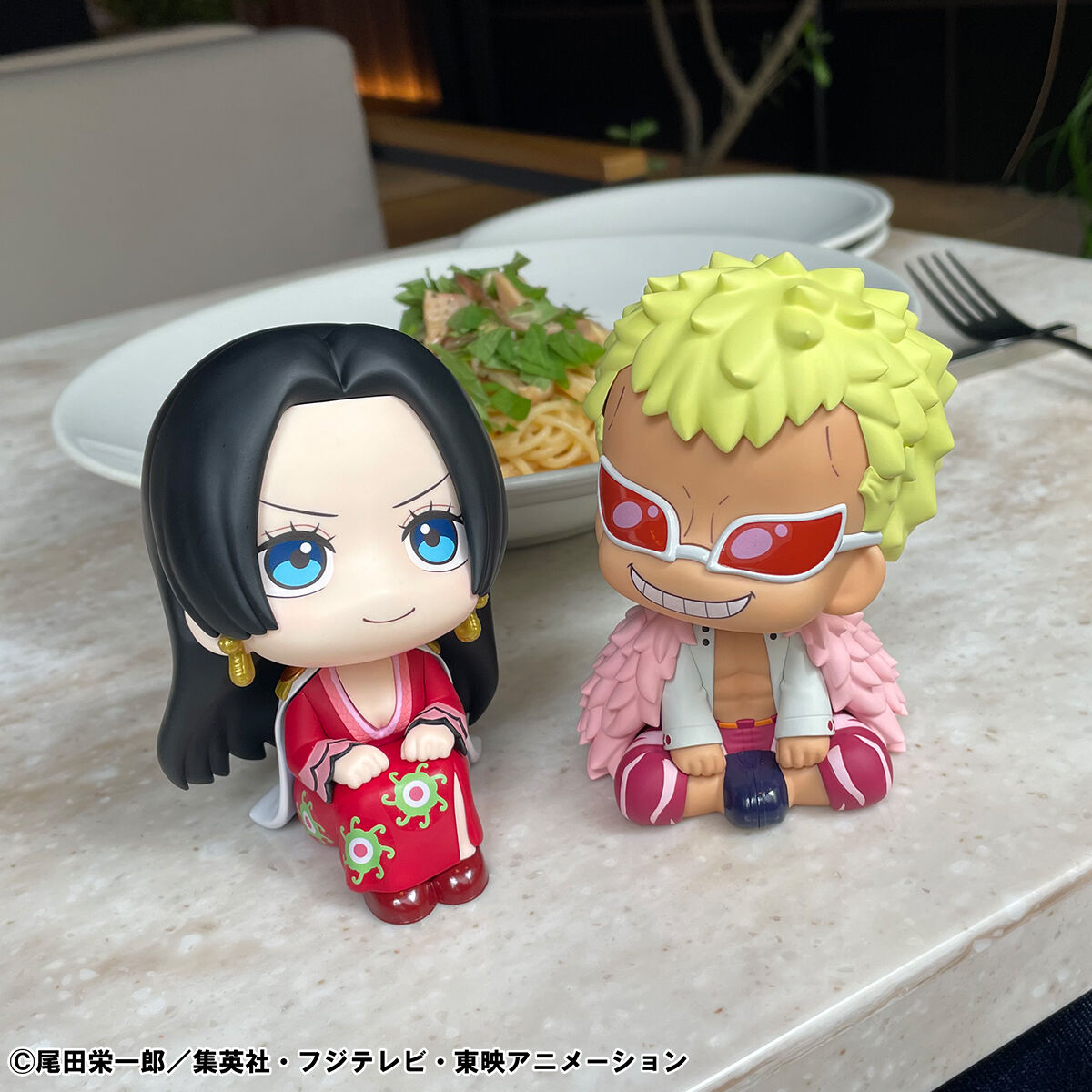One Piece Rukappu (Look Up) - Boa Hancock and Donquixote Doflamingo Set