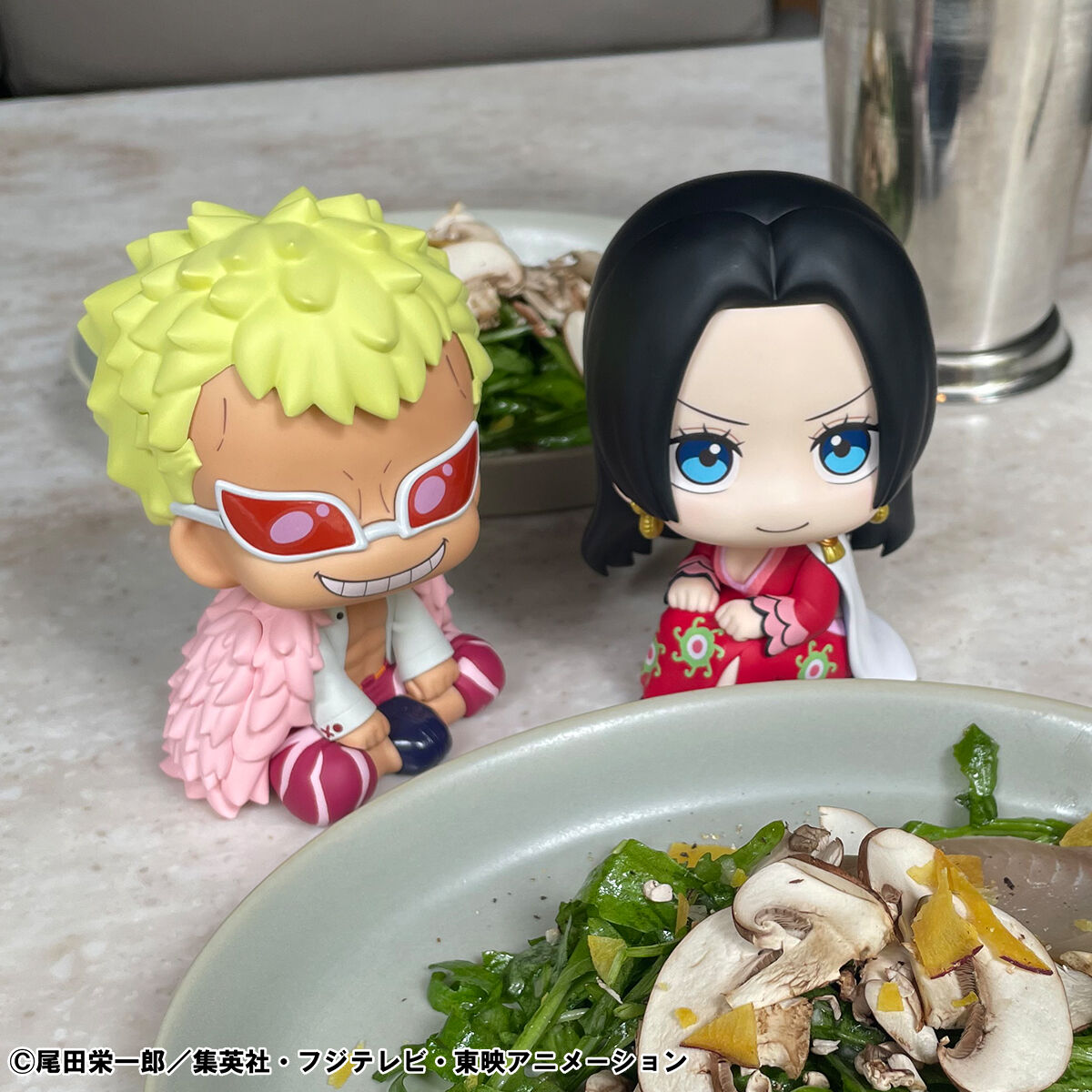 One Piece Rukappu (Look Up) - Boa Hancock and Donquixote Doflamingo Set