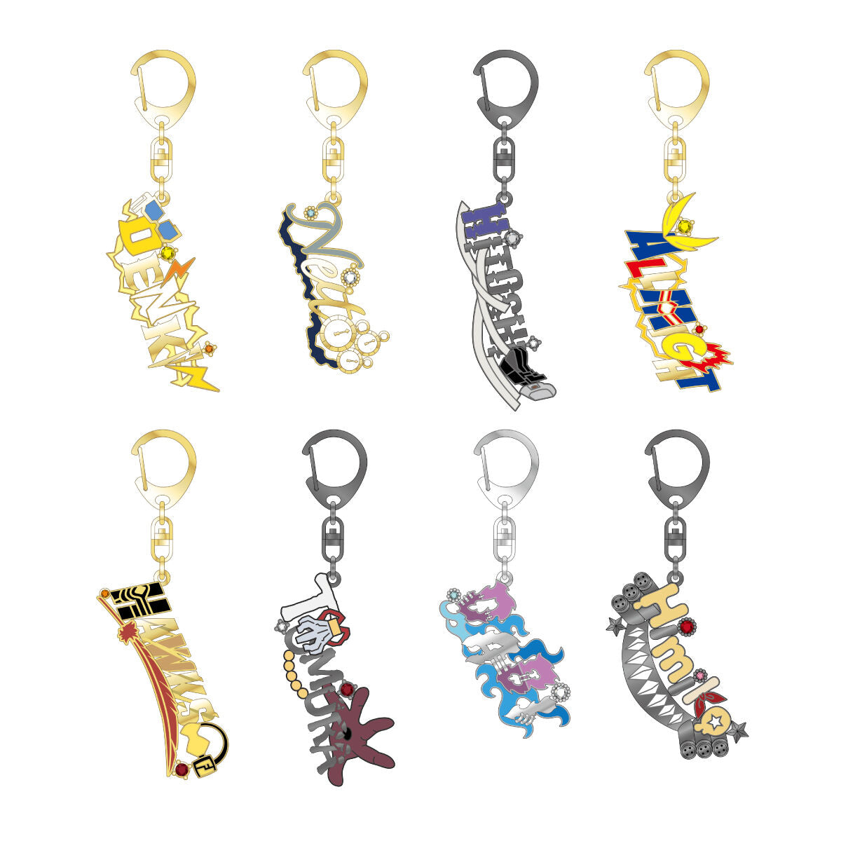 My Hero Academia 2nd Yuei High School Open School - Name Keychain (8 Types)