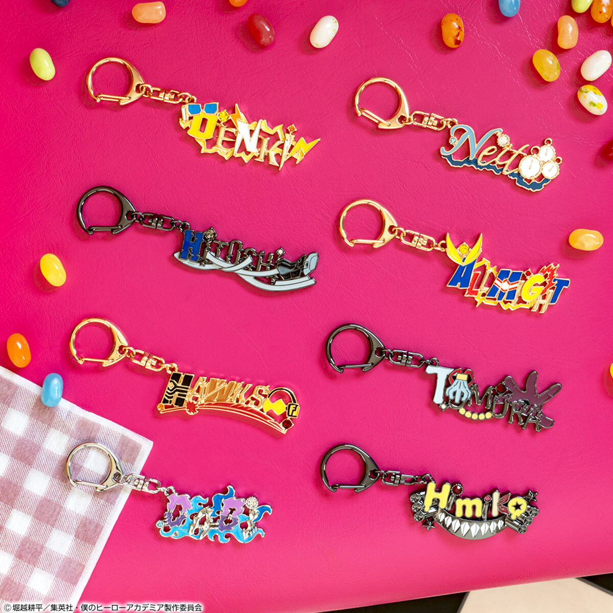 My Hero Academia 2nd Yuei High School Open School - Name Keychain (8 Types)