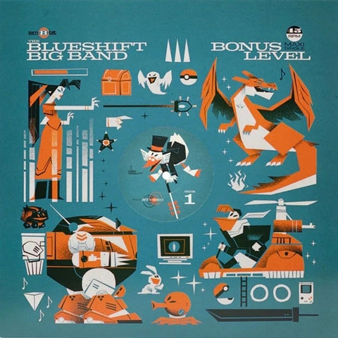 Joystick Jazz - The Blueshift Big Band Bonus Level LP - cover