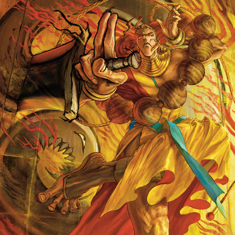Night Warriors: Darkstalkers' Revenge - Original Soundtrack 2LP (Yellow & Red) - cover
