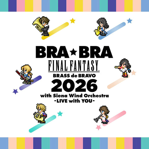 Final Fantasy - BRA BRA Brass de Bravo 2026 Live with You 2CD - cover