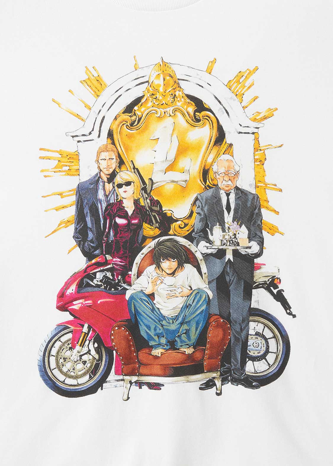 Death Note Graniph - L's Friends T-shirt