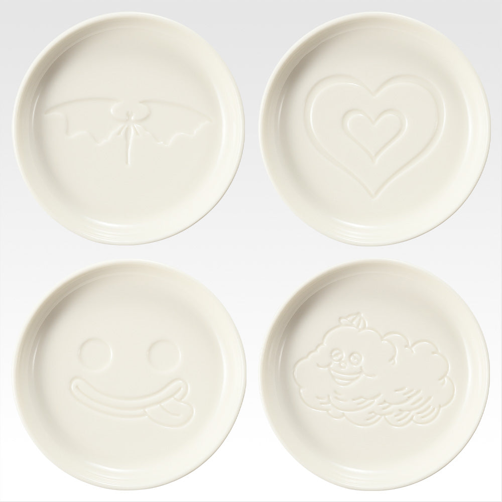 Ichiban Kuji One Piece Memory of Heroines Devil's Night - G Prize Small Plate Complete Set of 4 Types