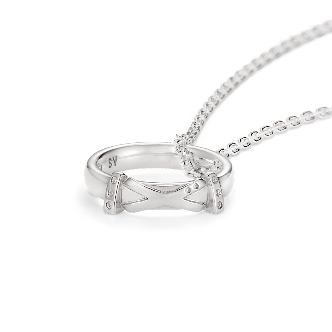 My Hero Academia x U-Treasure - Silver Ring Necklace (4 Types)