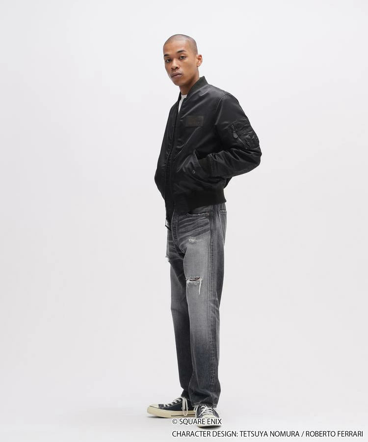 Final Fantasy VII Remake x Avirex Fashion Collection - MA-1 Chocobo Black Jacket