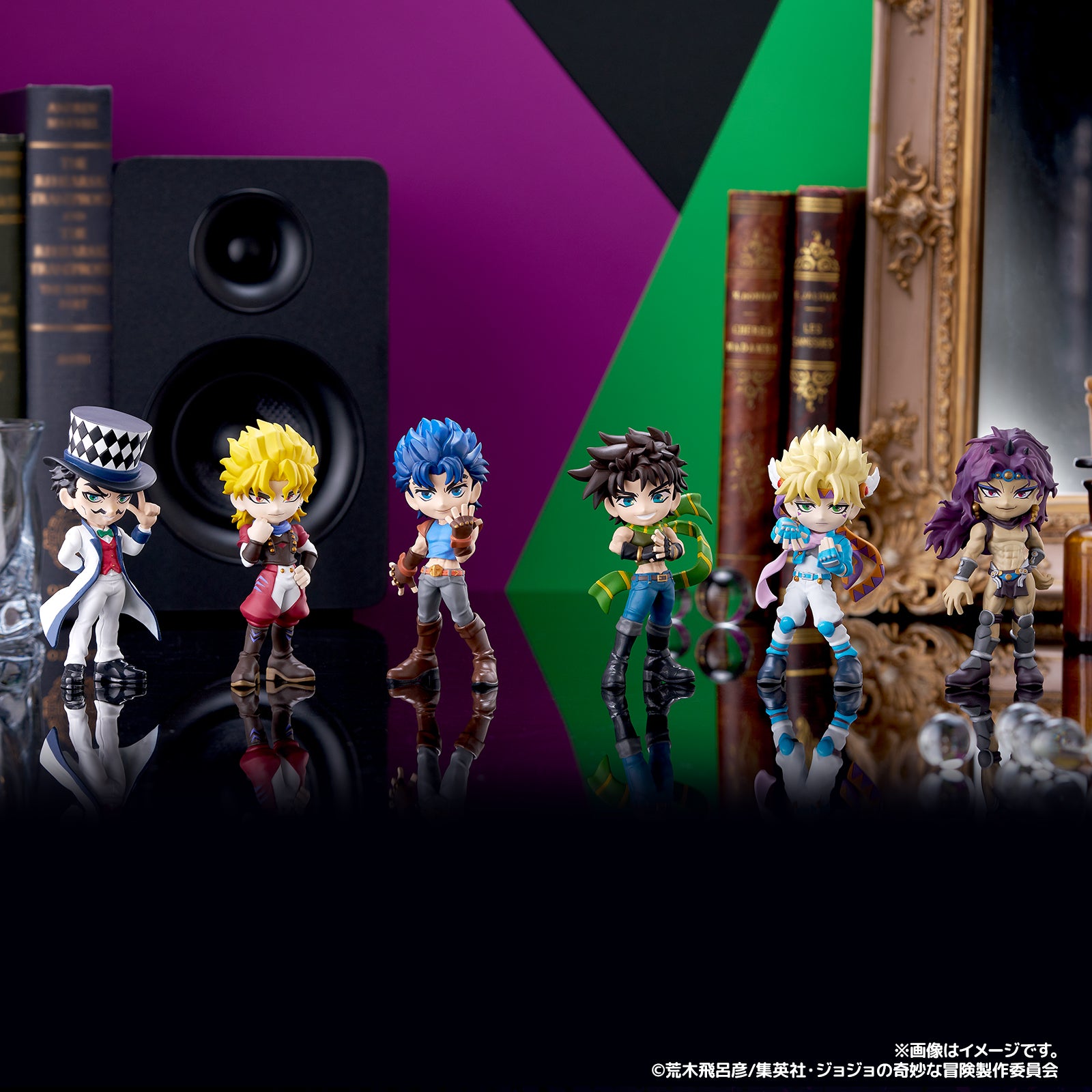 Jojo's Bizarre Adventure PalVerse Figures - Phantom Blood / Battle Tendency Complete Set of 6 Types
