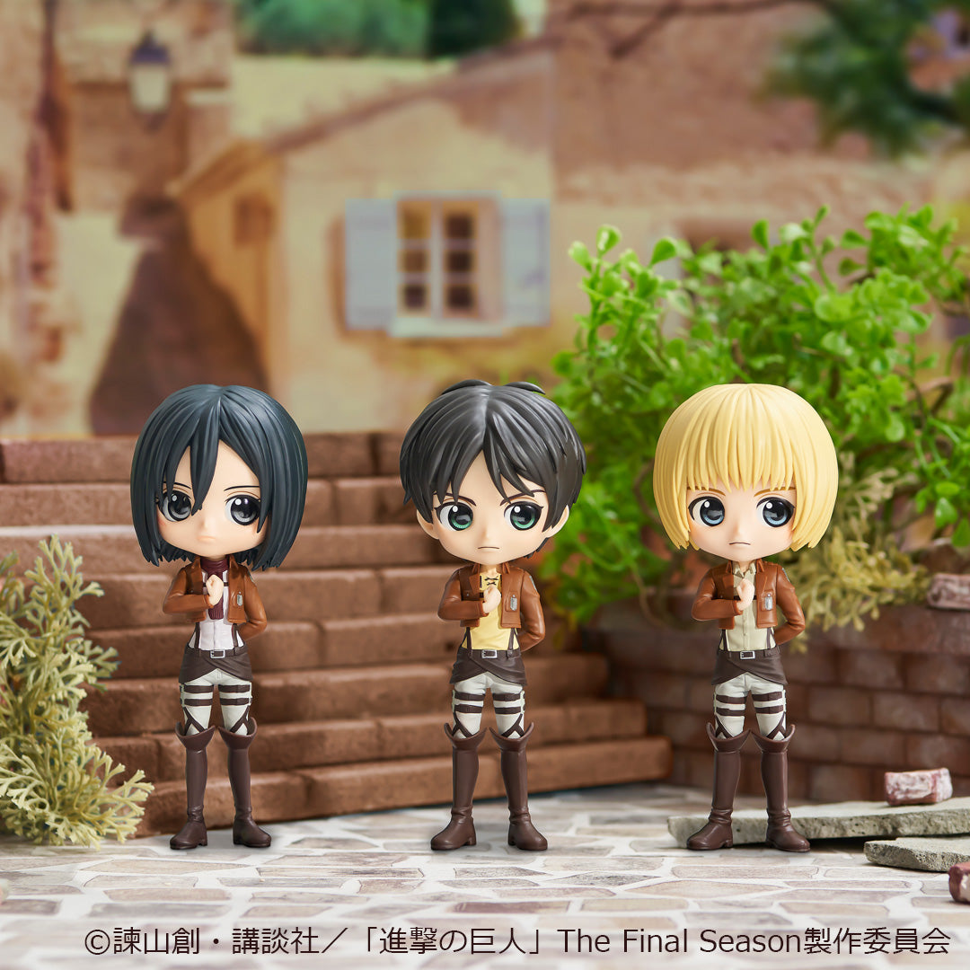 ATTACK ON TITAN FIGURE - QPOSKET - EREN YEAGER (A)