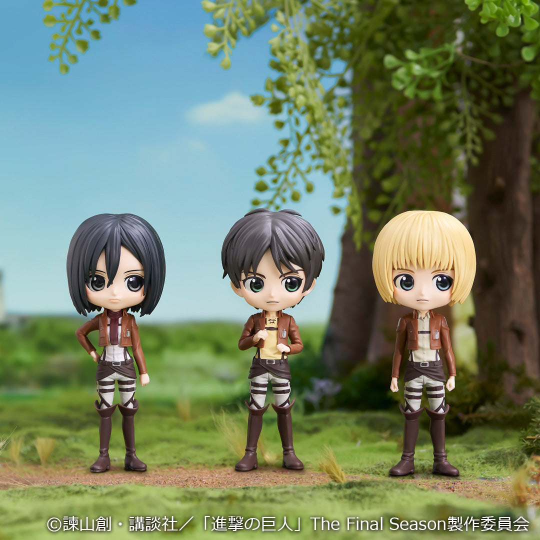 ATTACK ON TITAN FIGURE - QPOSKET - EREN YEAGER (B)
