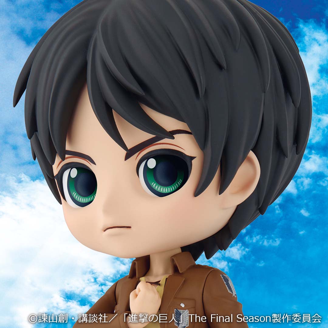 ATTACK ON TITAN FIGURE - QPOSKET - EREN YEAGER (A)
