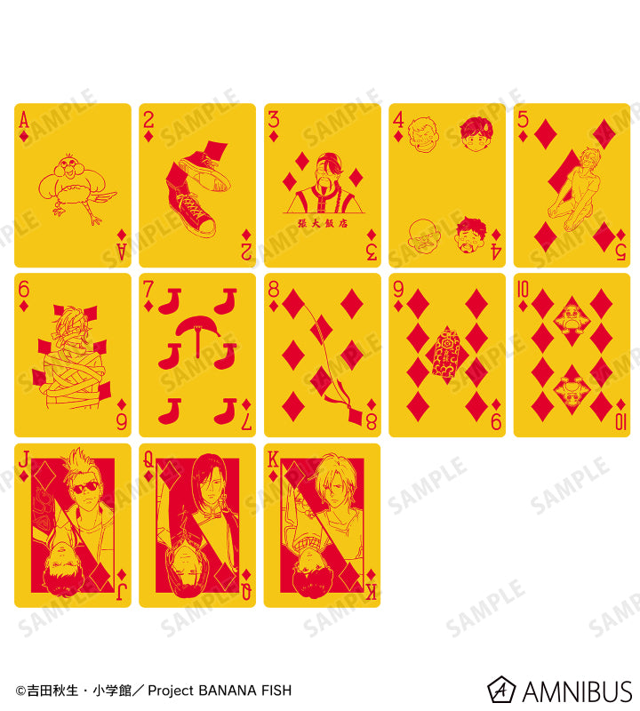 Banana Fish - Bicycle Playing Cards