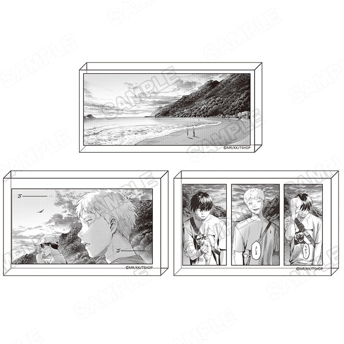 The Summer Hikaru Died Art Exhibition - Acrylic Blocks Ocean (3 types)