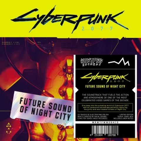 Cyberpunk 2077 - Future Sound of Night City CD cover