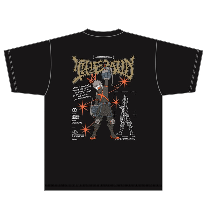 My Hero Academia Jump Giga 2025 Autumn - Bakugo No. 1 T-Shirt