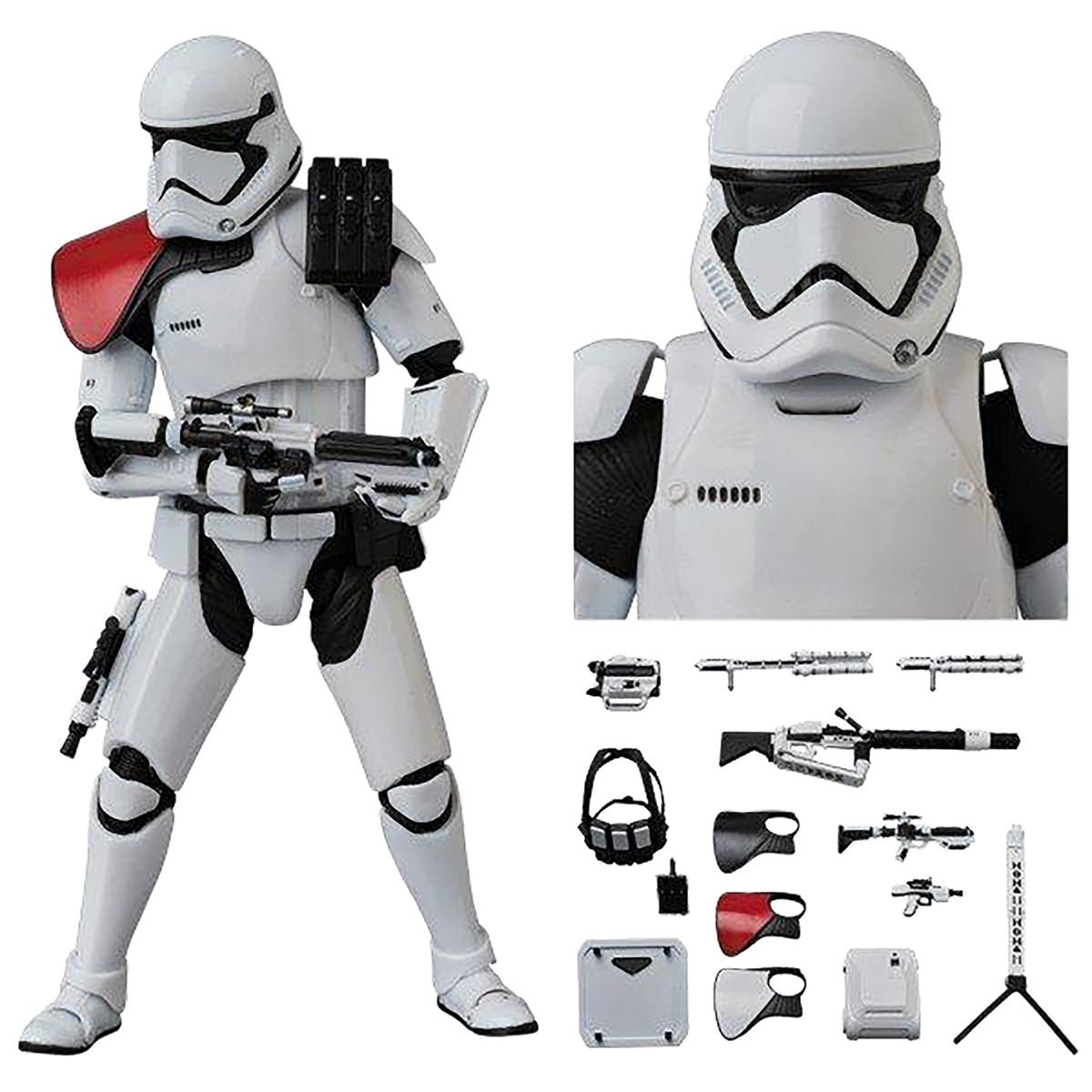 MAFEX No.068 - FIRST ORDER STORMTROOPER (THE LAST JEDI Ver.)