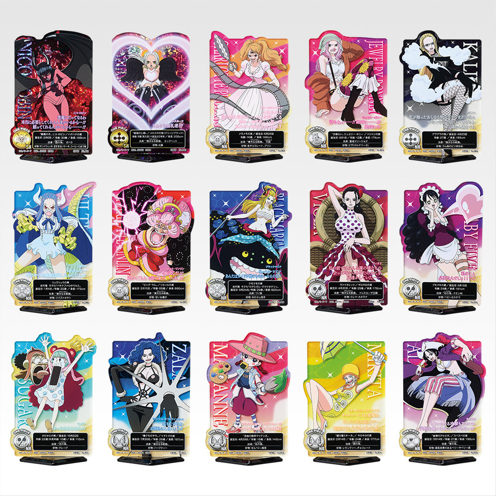 Ichiban Kuji One Piece Memory of Heroines Devil's Night - H Prize ACLLECT One Piece Heroines Complete Set of 15 Types