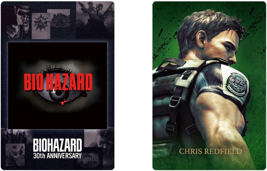Resident Evil 30th Anniversary - Card & Wafer Box (20 Packs) RANDOM - Japanese packaging