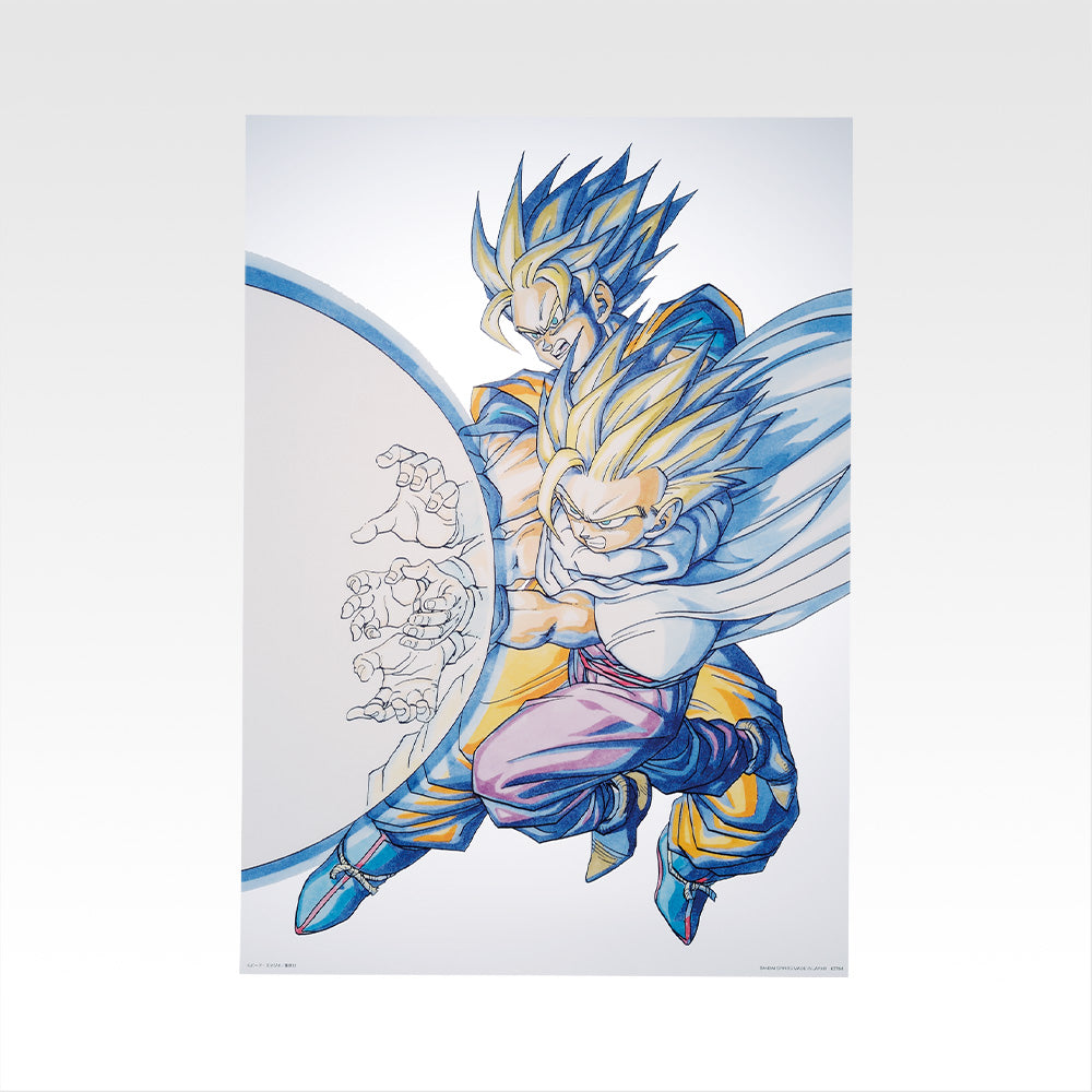 Ichiban Kuji Dragon Ball 40th Part 1 - H Prize Akira Toriyama Color Illustration Clear Poster (13 Types)