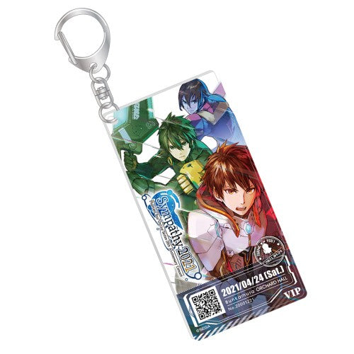 Phantasy Star Online - Sympathy 2021 Ticket Acrylic Keychain