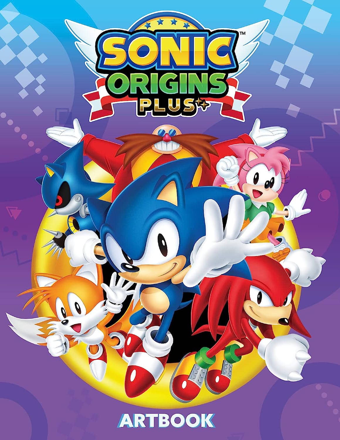 SONIC ORIGINS PLUS DX PACK EBTEN LIMITED SWITCH - T-SHIRT - ACRYLIC STAND - TOWEL - COVER - ARTBOOK